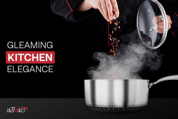 Stainless Steel Saucepan 20cm - Image 8