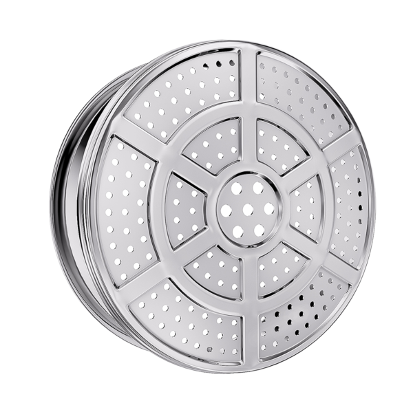 Stainless Steel Casserole with Steamer 30cm - Image 10