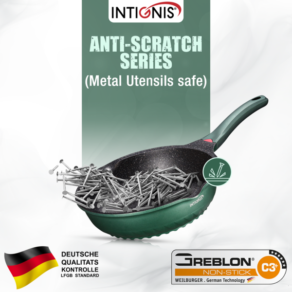 Frying Pan with Lid 30 cm – Anti Scratch induction - Image 8