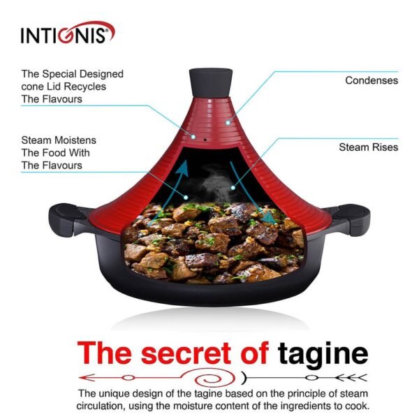 Moroccan Tagine Pot 28cm - Image 3