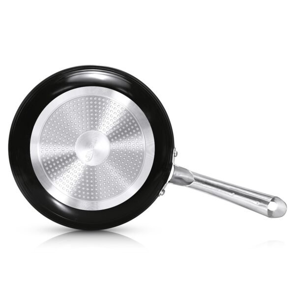 Frying Pan with lid – 24cm – Ceramic Non Stick Chemical Free Coating - Image 5