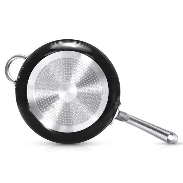 Frying Pan with lid Deep – 28cm – Ceramic Non Stick Chemical Free Coating - Image 5